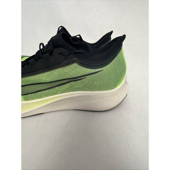 Nike Zoom Fly 3 -Mens US 14-Runners Trainers - Neon Green - AT8240-300 main image 4